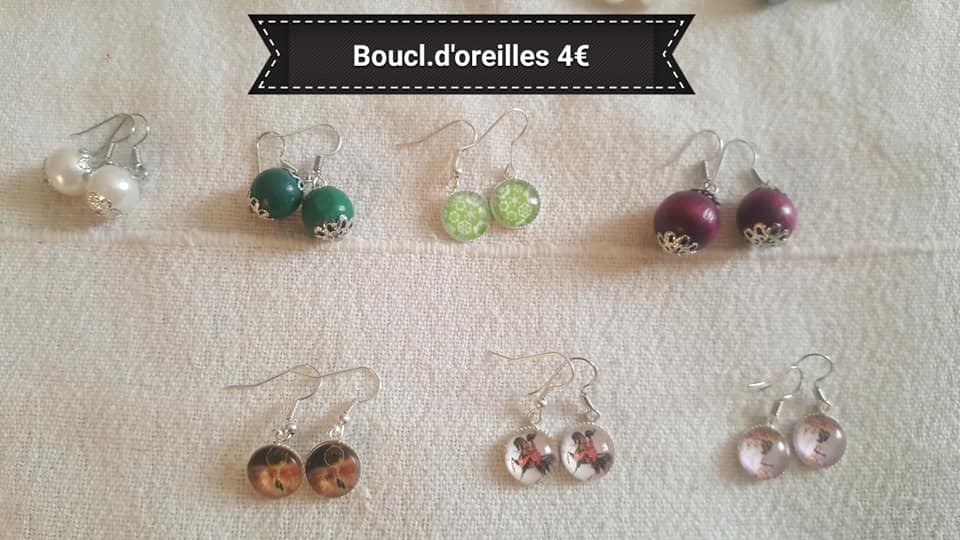 boucles d'oreilles 